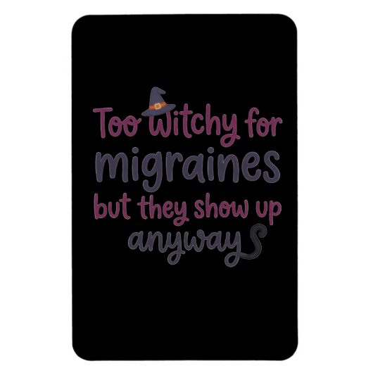 Magnet Flexible Trop sorcière pour les migraines (Vertical)