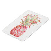 Magnet Flexible Tropical | Ananas rose (Côté Gauche)