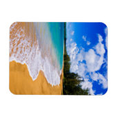 Magnet Flexible Tropical beach paradise (Horizontal)