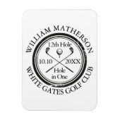 Magnet Flexible Trou en un classique Golf personnalisé (Vertical)