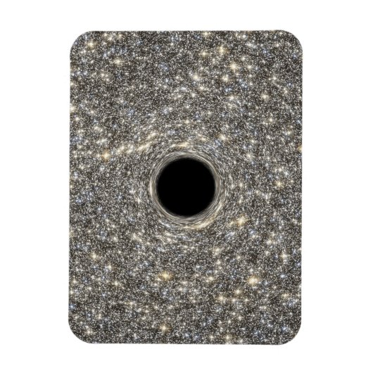 Magnet Flexible Trou Noir Supermassif Au Milieu D'Une Galaxie. (Vertical)
