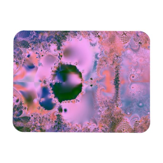 Magnet Flexible Trou rose à vert (Horizontal)