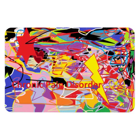 Magnet Flexible Trouble de douleur chronique (Horizontal)