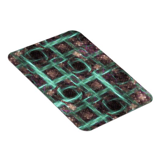 Magnet Flexible Trous dans l'aimant Abstrait écran bleu (Côté Droit)