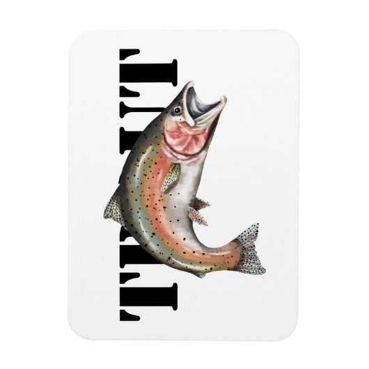 Magnet Flexible truite (Vertical)