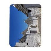 Magnet Flexible Trulli maisons dans Alberobello aimant rectangulai (Vertical)