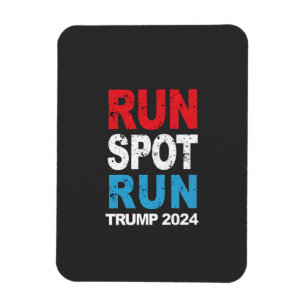 Magnet Flexible Trump 2024 Trump Vance élection de Run Spot Run Tr