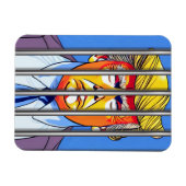 Magnet Flexible Trump en prison Aimant photo flexible (Horizontal)