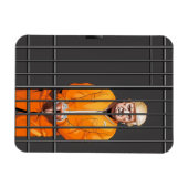 Magnet Flexible Trump en prison Aimant photo flexible (Horizontal)