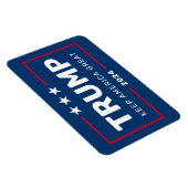Magnet Flexible Trump PEUT CHANGER D'ANNÉE À Garder l'Amérique gra (Côté Droit)
