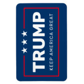 Magnet Flexible Trump - rouge blanc bleu - Keep America Great (Vertical)