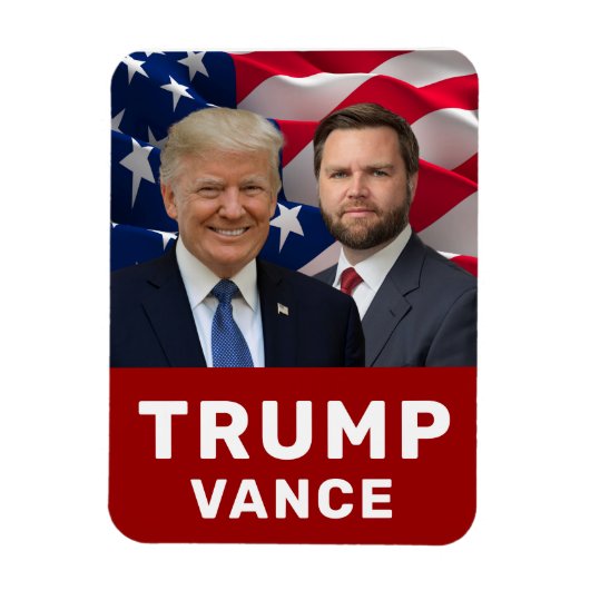 Magnet Flexible Trump Vance 2024 (Vertical)
