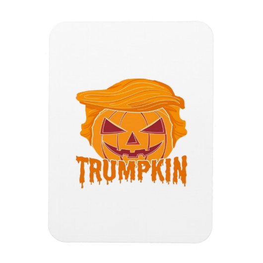Magnet Flexible Trumpkin Classic - Style Président Citrouille (Vertical)