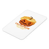 Magnet Flexible Trumpkin Funny Halloween Citrouille - Costume clas (Côté Gauche)