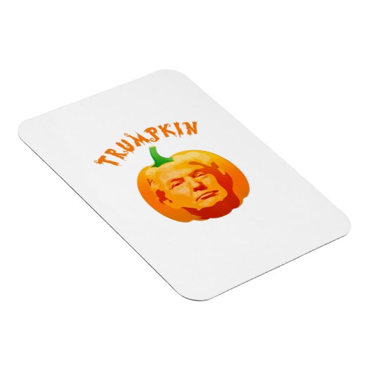 Magnet Flexible Trumpkin Funny Halloween - Éffrayant Parody Editio (Côté Droit)