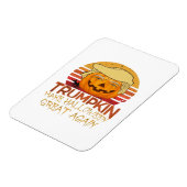 Magnet Flexible Trumpkin Halloween Funny Classic (Côté Gauche)