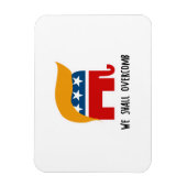 Magnet Flexible Trumplican - Nous Devrons Surmonter (Vertical)