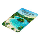 Magnet Flexible Trunk Bay Îles Vierges des États-Unis (Côté Gauche)