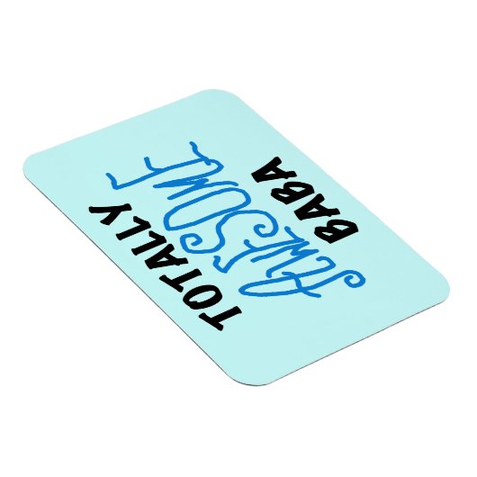 Magnet Flexible Tshirts et cadeaux Baba absolument géniaux (Côté Droit)