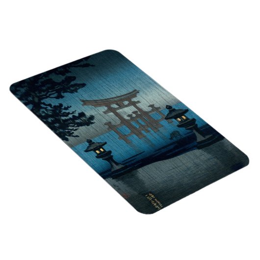 Magnet Flexible Tsuchiya Koitsu - Miyajima dans la pluie (Côté Droit)