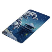 Magnet Flexible Tsuchiya Koitsu - Neige sur l'Ukimido à Katada (Côté Gauche)
