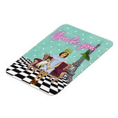 Magnet Flexible Tu Es L'Autonomie De L'Art Pop Girl (Côté Gauche)