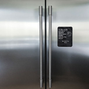 Magnet Flexible Tu es notre maman du monde