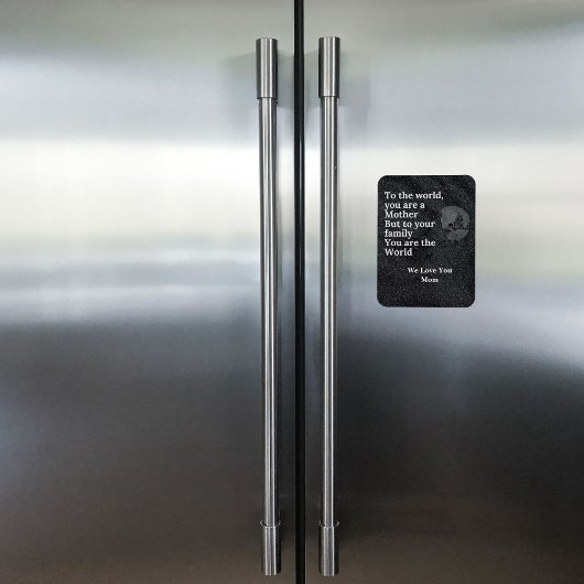 Magnet Flexible Tu es notre maman du monde