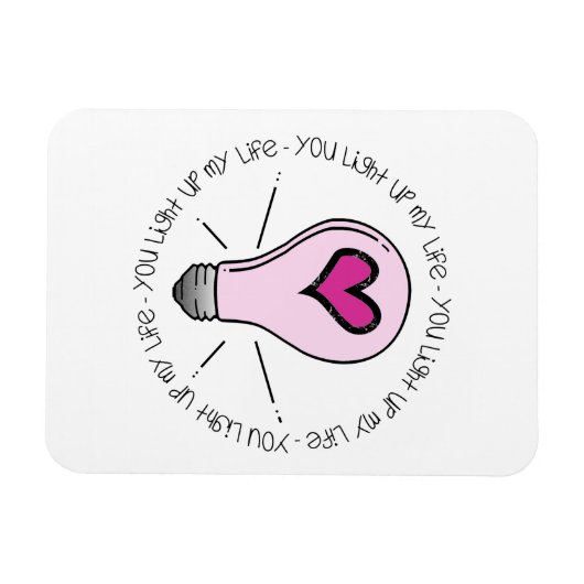 Magnet Flexible Tu Illumines Ma Vie (Horizontal)