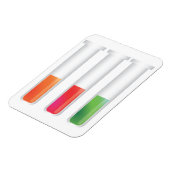 Magnet Flexible Tubes à essai scientifiques (Côté Gauche)