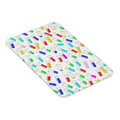 Magnet Flexible Tubes d'essai en verre de dessin (Côté Droit)