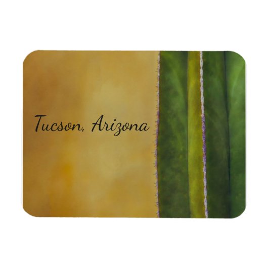 Magnet Flexible Tucson Arizona cactus (Horizontal)