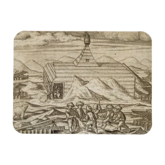 Magnet Flexible Tueur d'équipage et pelage d'ours, à l'extérieur d (Horizontal)