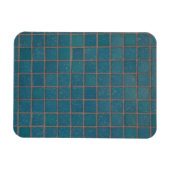 Magnet Flexible tuiles mouchetées bleues (Horizontal)