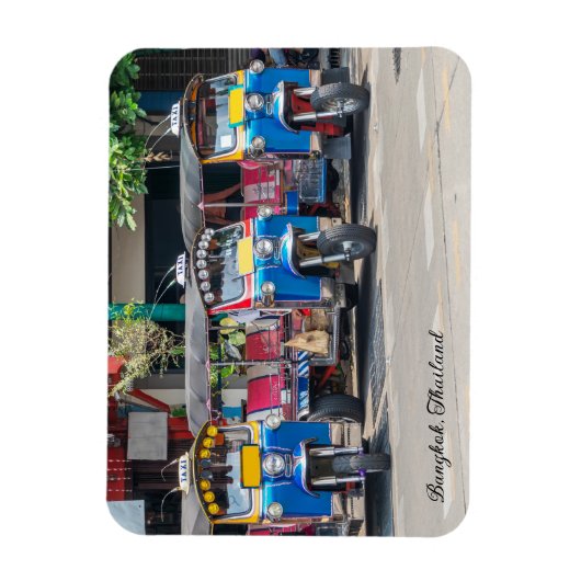 Magnet Flexible Tuk Tuk de Bangkok (Vertical)