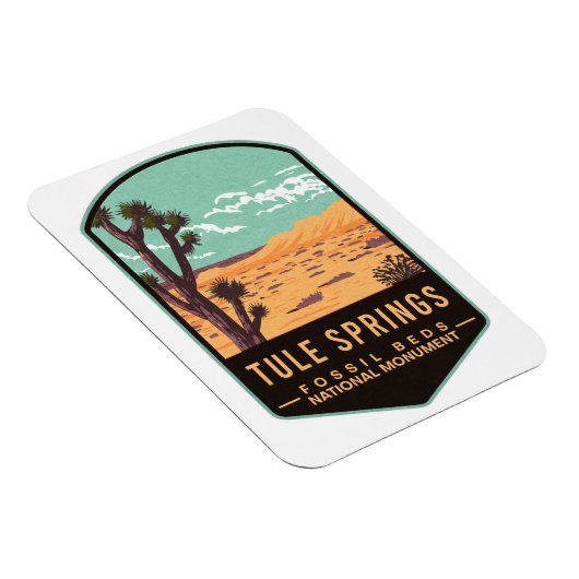 Magnet Flexible Tule Springs Fossil Lits NM (Côté Droit)