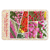 Magnet Flexible Tulipe [Flex Photo Magnet] (Horizontal)