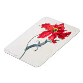 Magnet Flexible Tulipe : Perroquet Rouge (Côté Gauche)