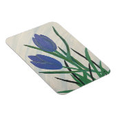 Magnet Flexible Tulipes bleues (Côté Droit)