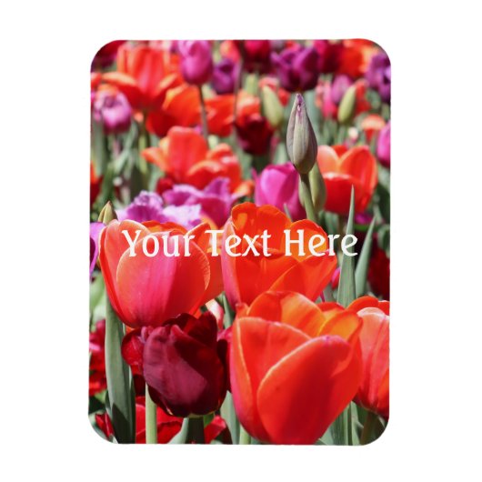 Magnet Flexible Tulipes chaudes tombées (Vertical)