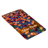 Magnet Flexible Tulipes colorées (Côté Droit)