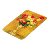 Magnet Flexible Tulipes de Pierre Renoir, Impressionnisme Vintage (Côté Gauche)