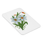 Magnet Flexible Tulipes et fleurs de jonquilles (Côté Droit)