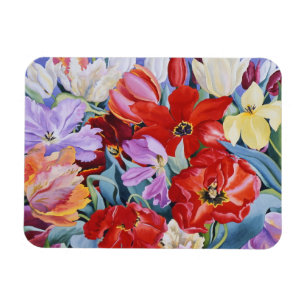Magnet Flexible Tulipes Massées 2003