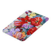 Magnet Flexible Tulipes Massées 2003 (Côté Gauche)