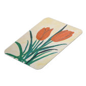 Magnet Flexible Tulipes orange (Côté Gauche)