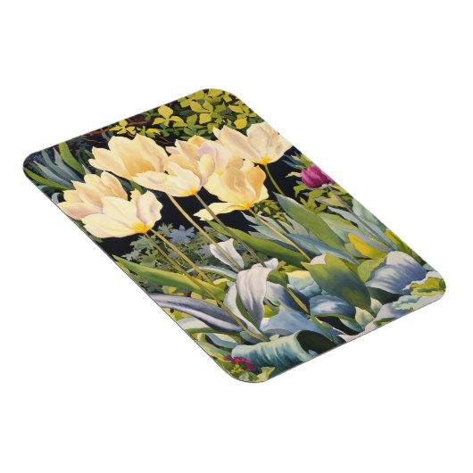 Magnet Flexible Tulipes pâles (Côté Droit)