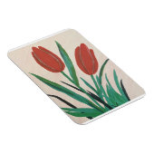 Magnet Flexible Tulipes rouges (Côté Droit)