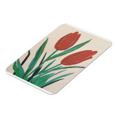 Magnet Flexible Tulipes rouges (Côté Gauche)