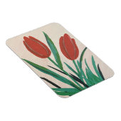 Magnet Flexible Tulipes rouges (Côté Droit)